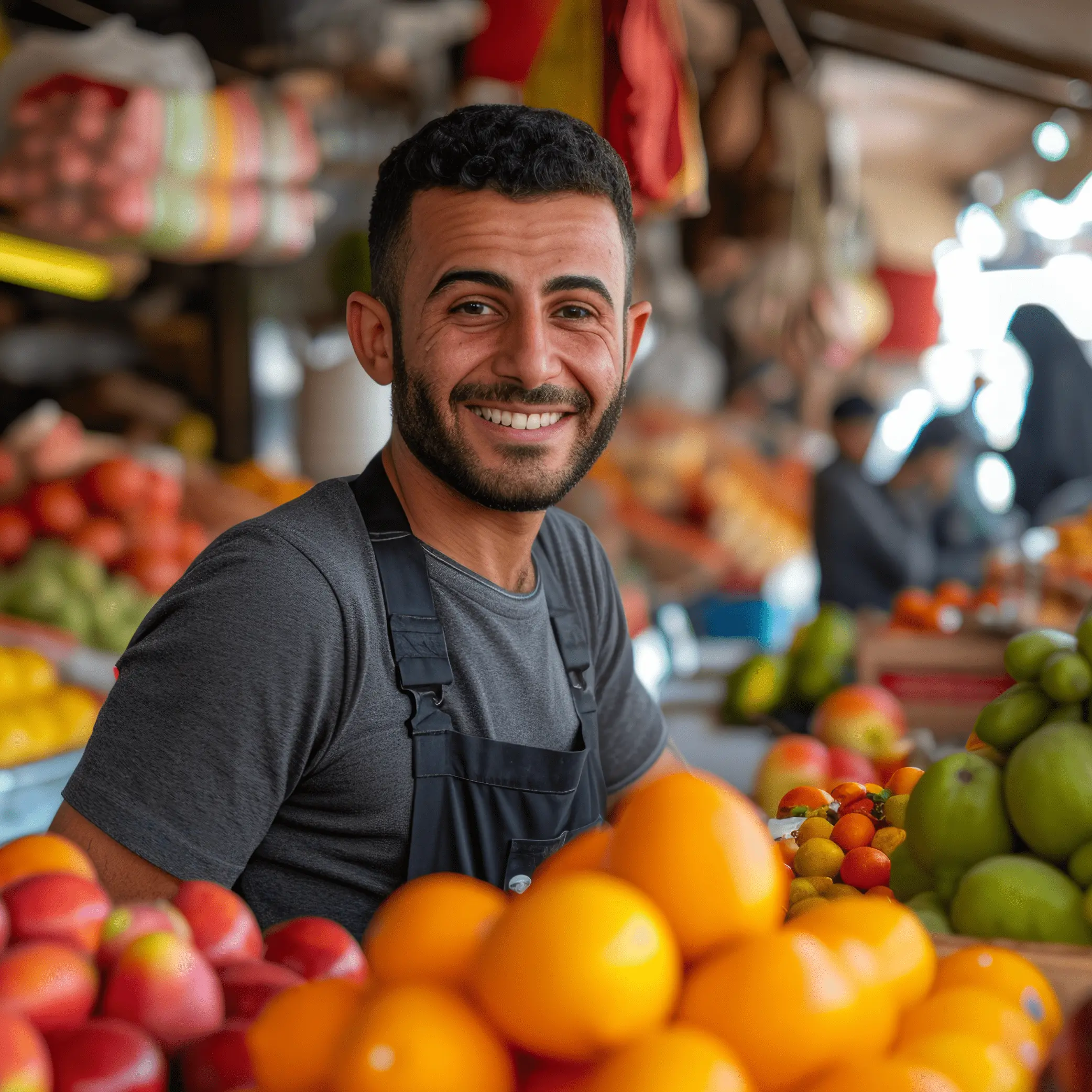 small business owner being successful
