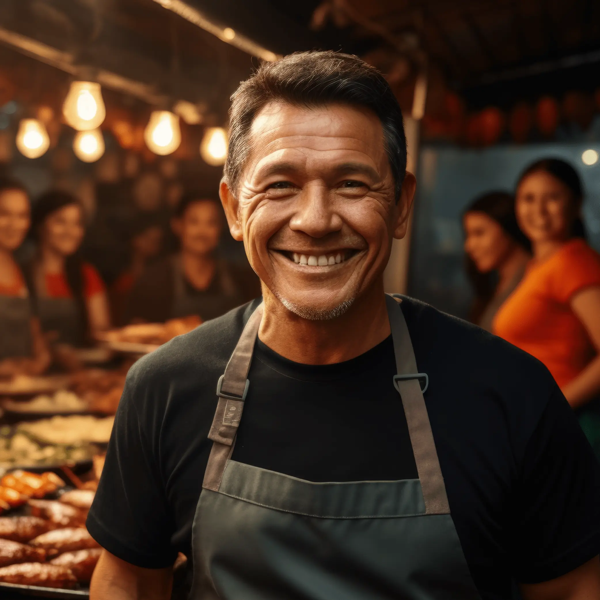 image of a male local business man